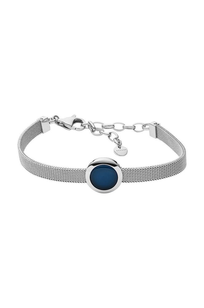 Браслет Skagen жіночий колір срібний (2760916)