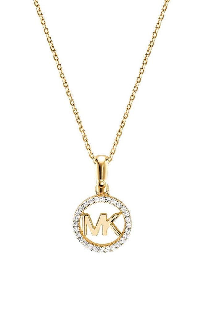 Позолочене кольє Michael Kors колір золотий (2978969)