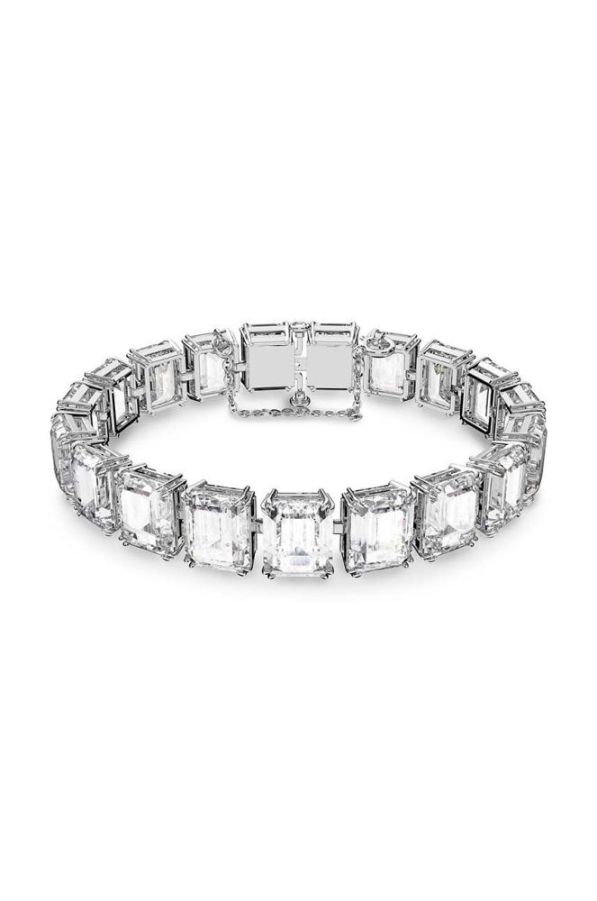 Браслет Swarovski MILLENIA жіночий колір срібний (3647346)