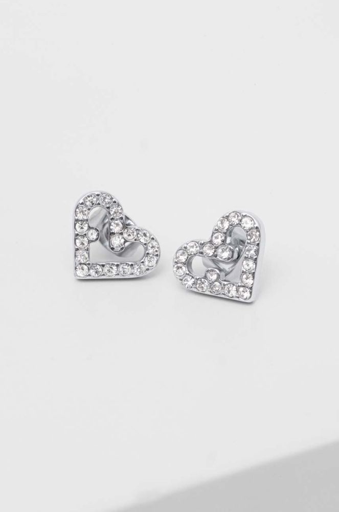 Сережки Furla колір срібний (3690804)