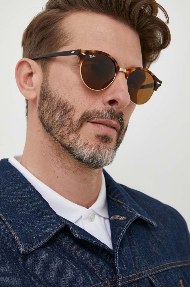 Окуляри Ray-Ban  RB4246.1160 колір коричневий