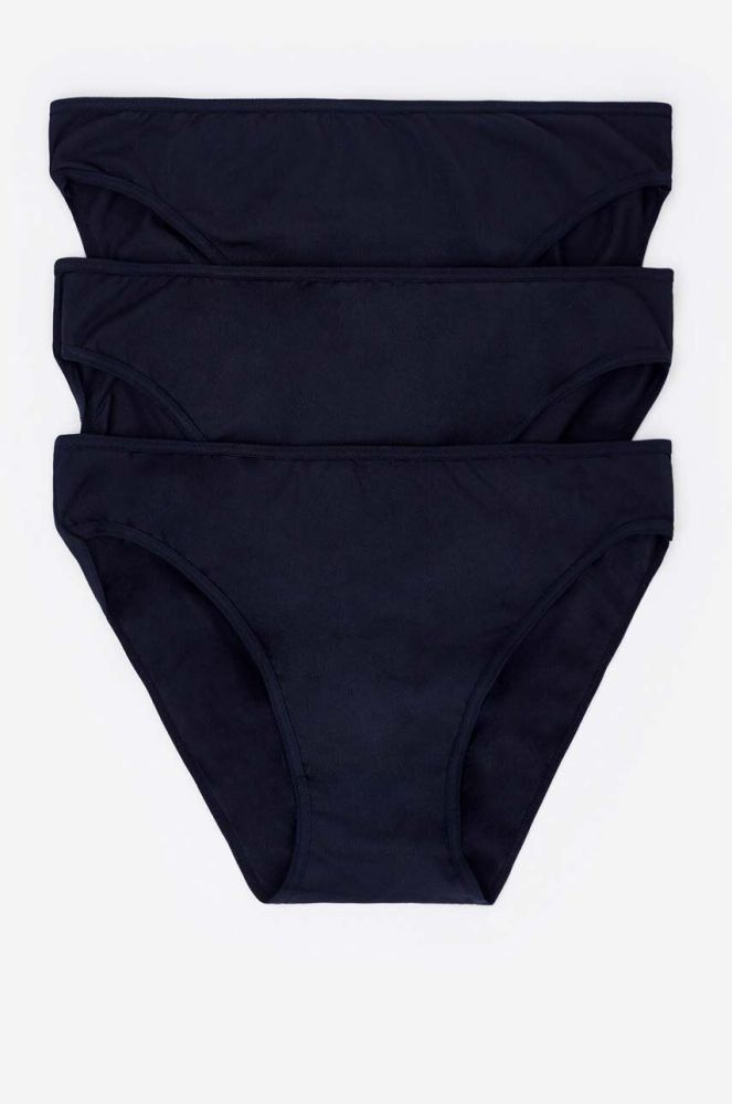 Труси women'secret 3-pack колір чорний (3570405)