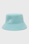 Вовняний капелюх Kangol вовна K3191ST.BT434-BT434 колір блакитний