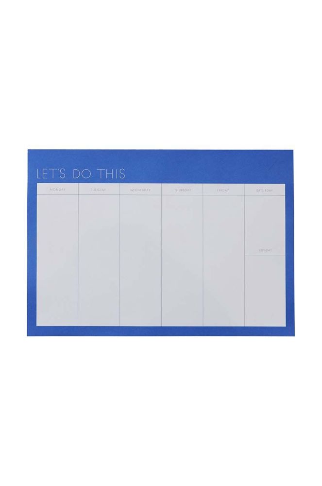 Планер-тижневик Design Letters Weekly planner колір фіолетовий