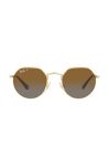 Дитячі сонцезахисні окуляри Ray-Ban Junior Jack колір коричневий 0RJ9565S-Polarized