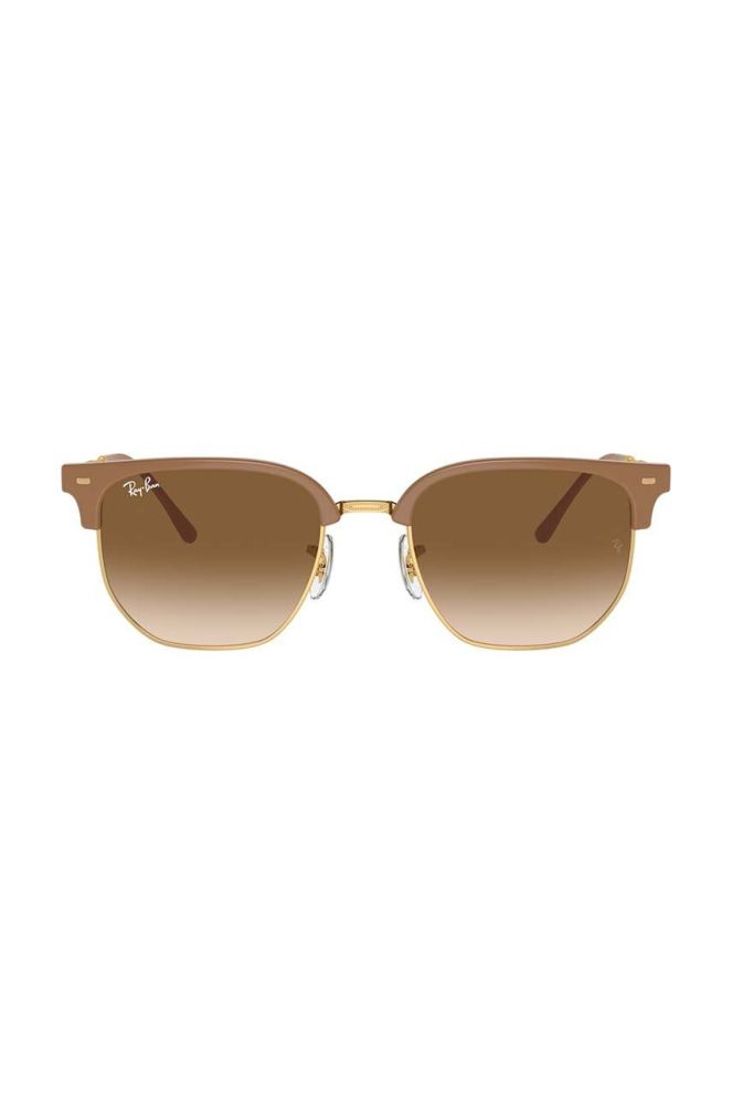 Сонцезахисні окуляри Ray-Ban 0RB4416 колір бежевий