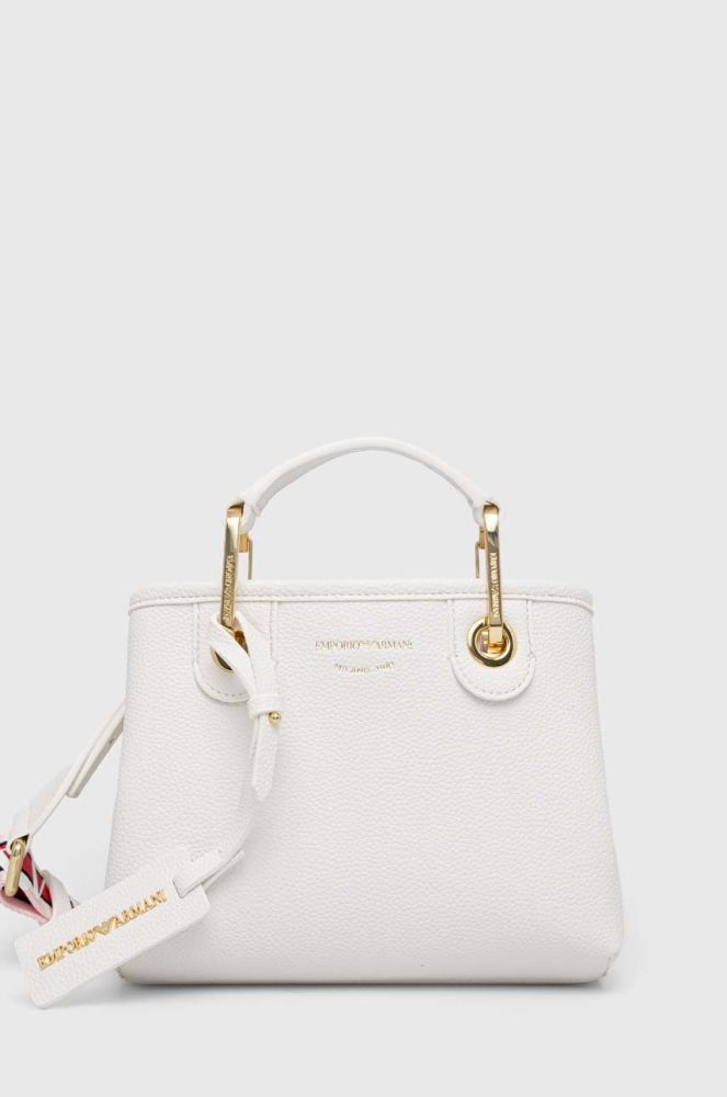 Сумочка Emporio Armani колір бордовий (2931237)