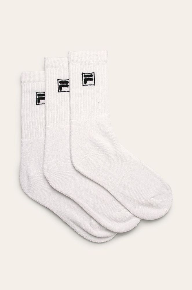 Fila - Шкарпетки (3-pack) колір білий (1165252)