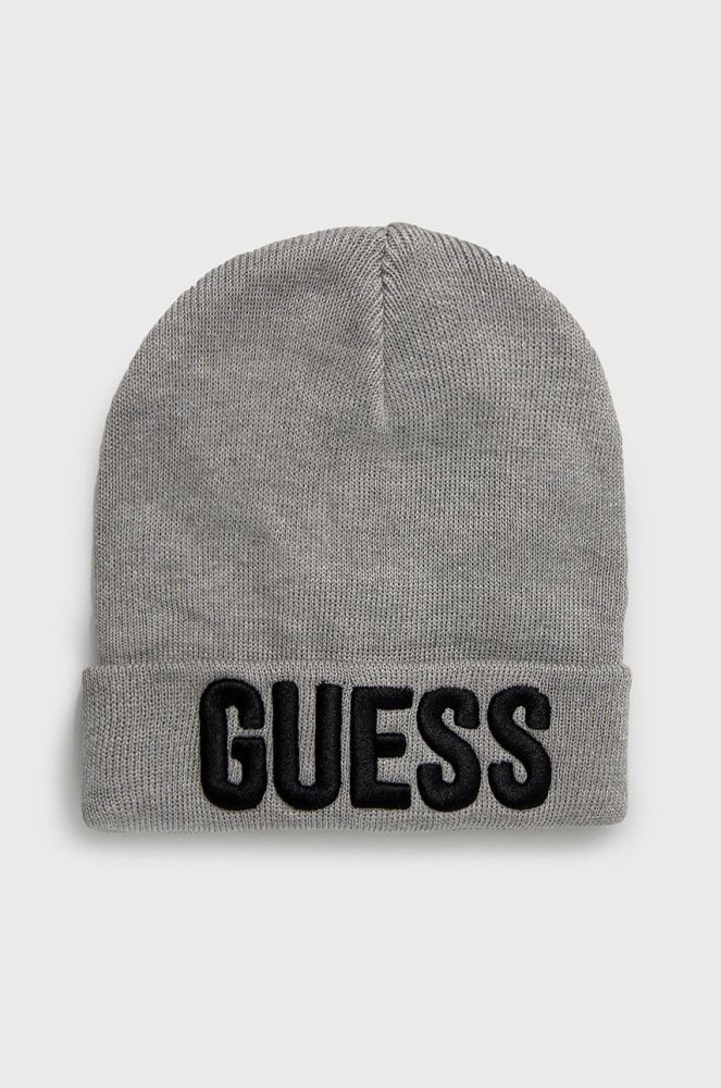 Guess Jeans - Дитяча шапка колір сірий (1860808)