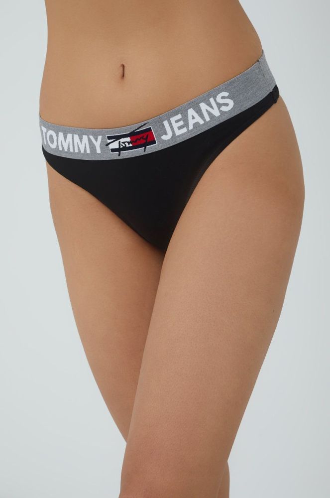 Стринги Tommy Hilfiger колір чорний (1957037)
