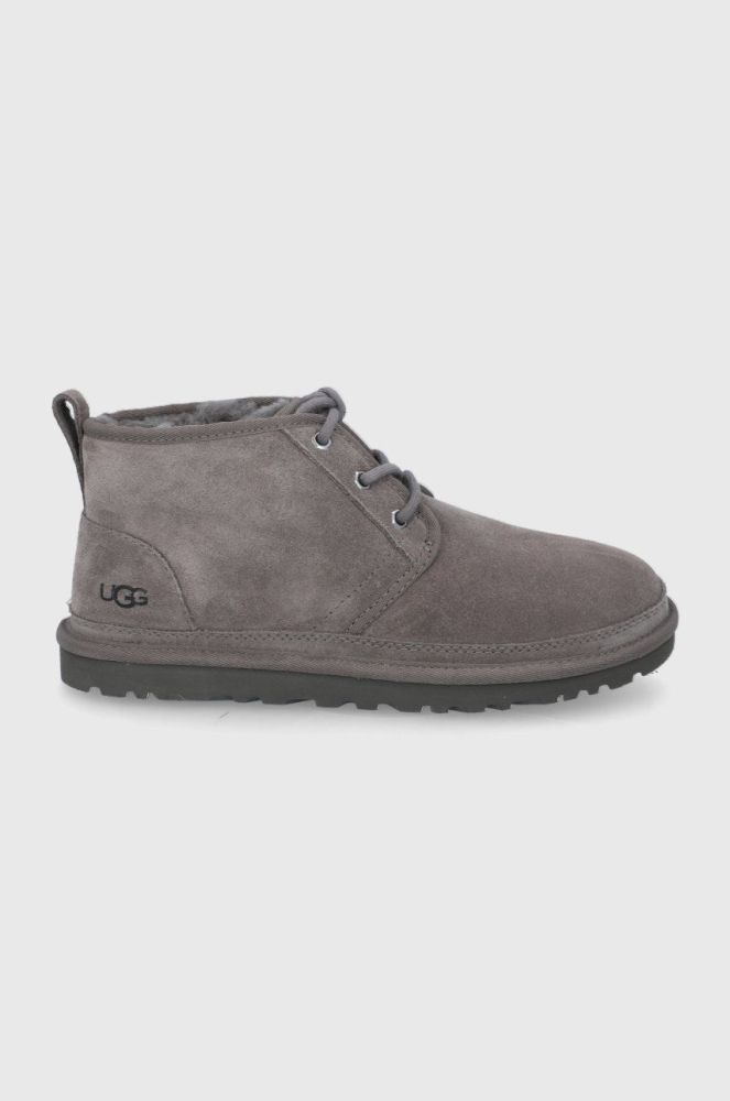 Замшеві кросівки UGG Numel чоловічі колір бежевий