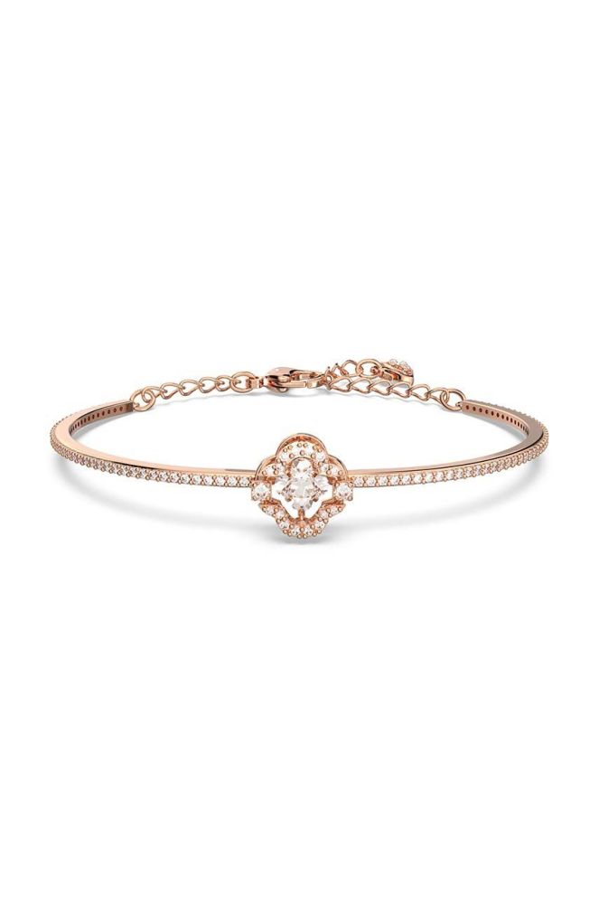 Браслет Swarovski жіночий колір рожевий (2309697)
