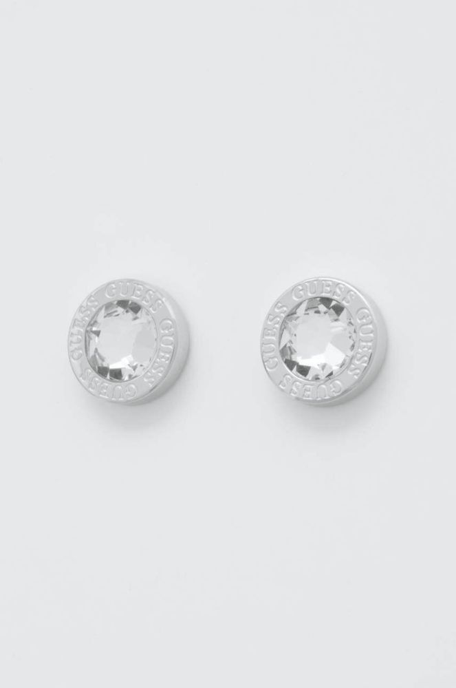 Сережки Guess колір срібний (3559208)
