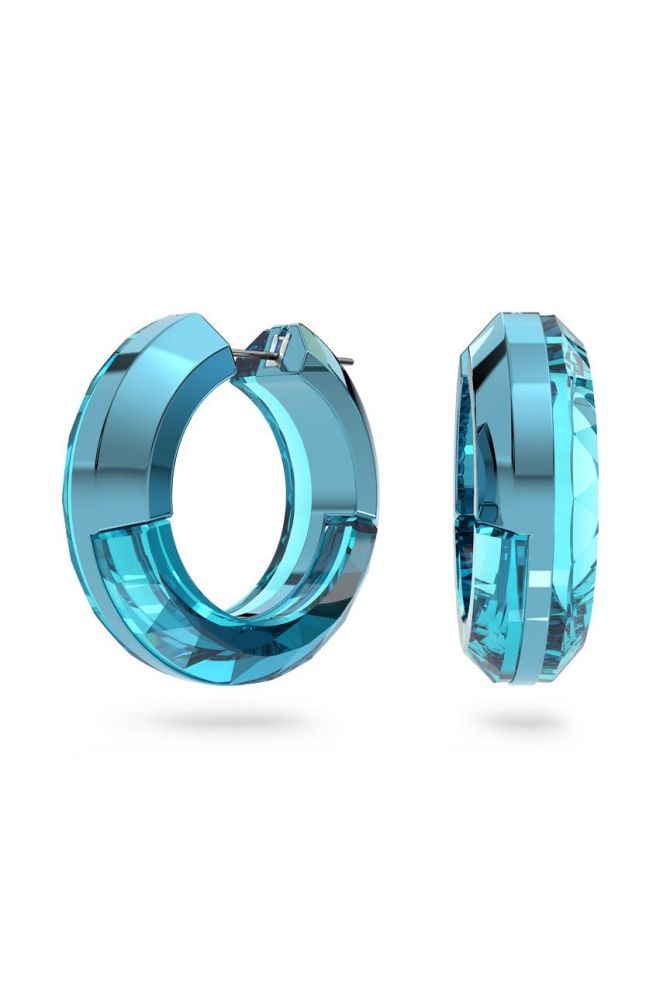 Сережки Swarovski колір блакитний (2484250)