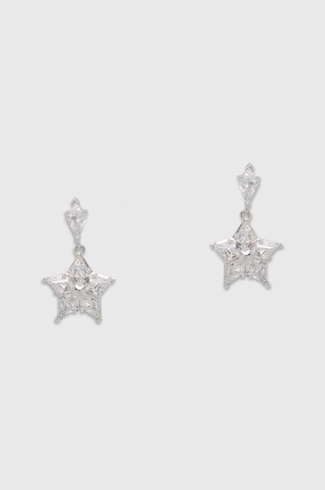 Сережки Swarovski колір срібний (2730092)