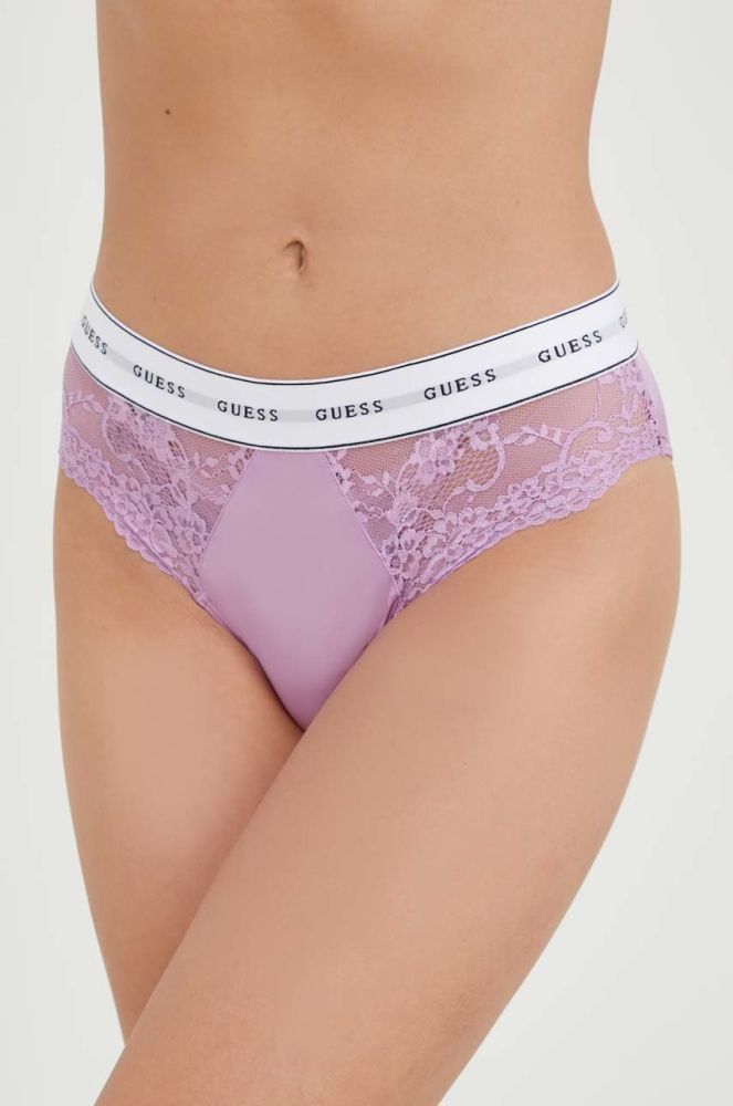 Труси Guess колір фіолетовий (2633626)