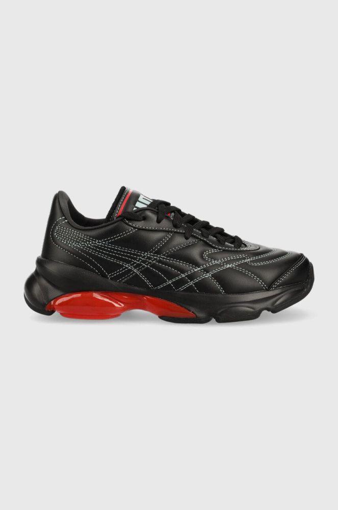 Шкіряні кросівки Puma X Dua Lipa колір чорний 387289-01