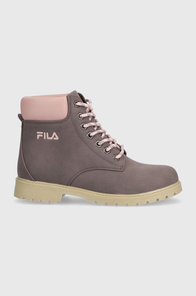 Черевики Fila Maverick жіночі колір фіолетовий на плоскому ходу