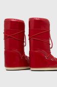 Зимові чоботи Moon Boot Icon Vinile Met колір червоний 14021400.RED-RED