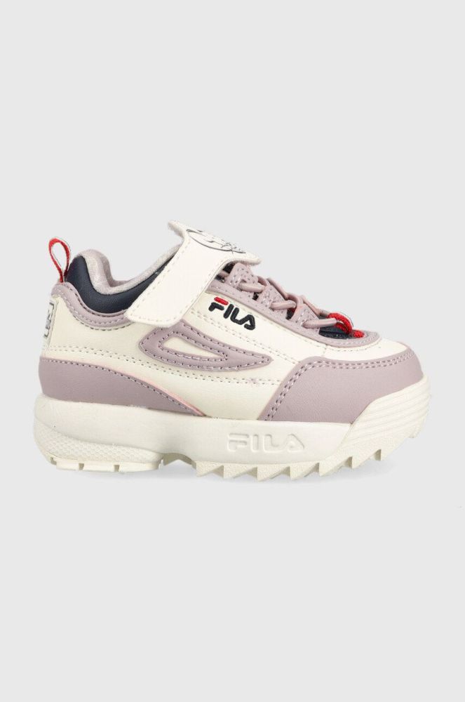 Дитячі кросівки Fila Disruptor колір фіолетовий
