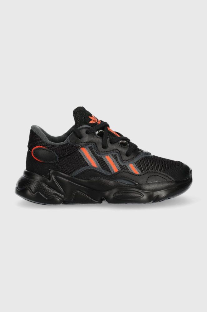 Дитячі кросівки adidas Originals Ozweego C колір чорний