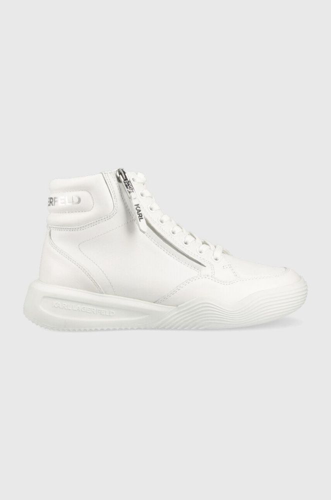 Шкіряні кросівки Karl Lagerfeld Kapri Run колір білий (2718853)