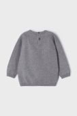 Дитячий бавовняний кардиган Mayoral колір сірий легкий
