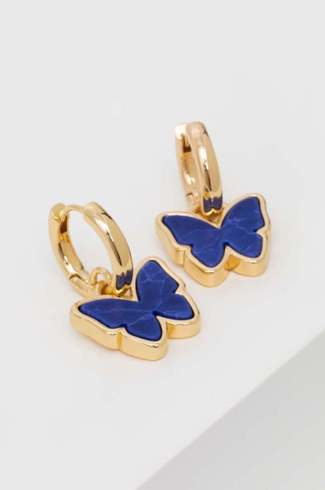 Сережки Dkny колір золотий (3532357)