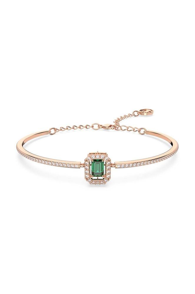 Браслет Swarovski MILLENIA жіночий колір зелений (3386981)