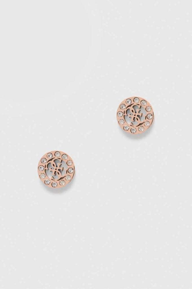 Сережки Guess колір рожевий (3592602)