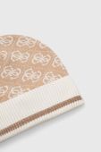 Шапка Guess колір бежевий (3601802)