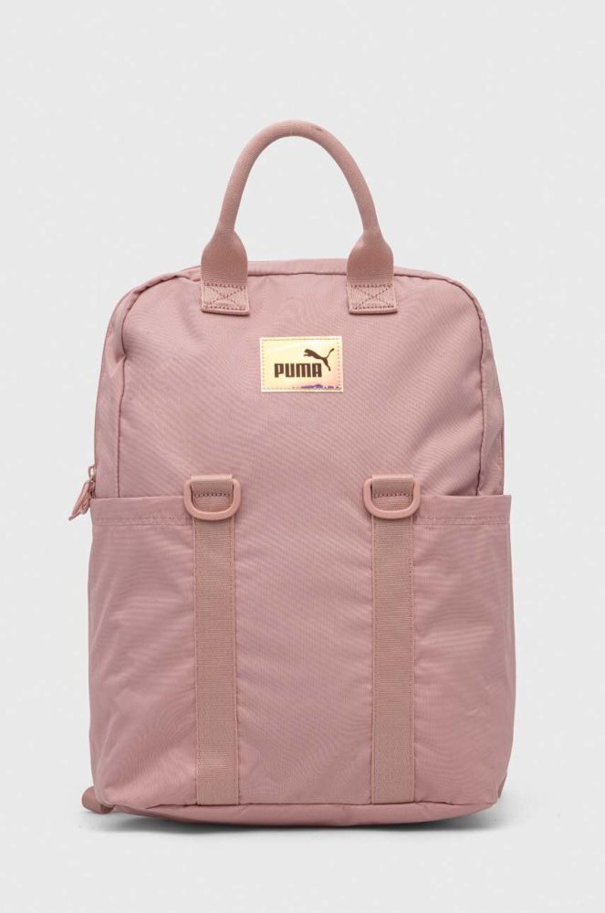 Рюкзак Puma жіночий колір рожевий великий однотонний