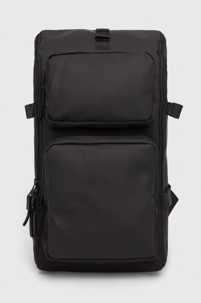 Рюкзак Rains 14330 Backpacks колір чорний великий однотонний