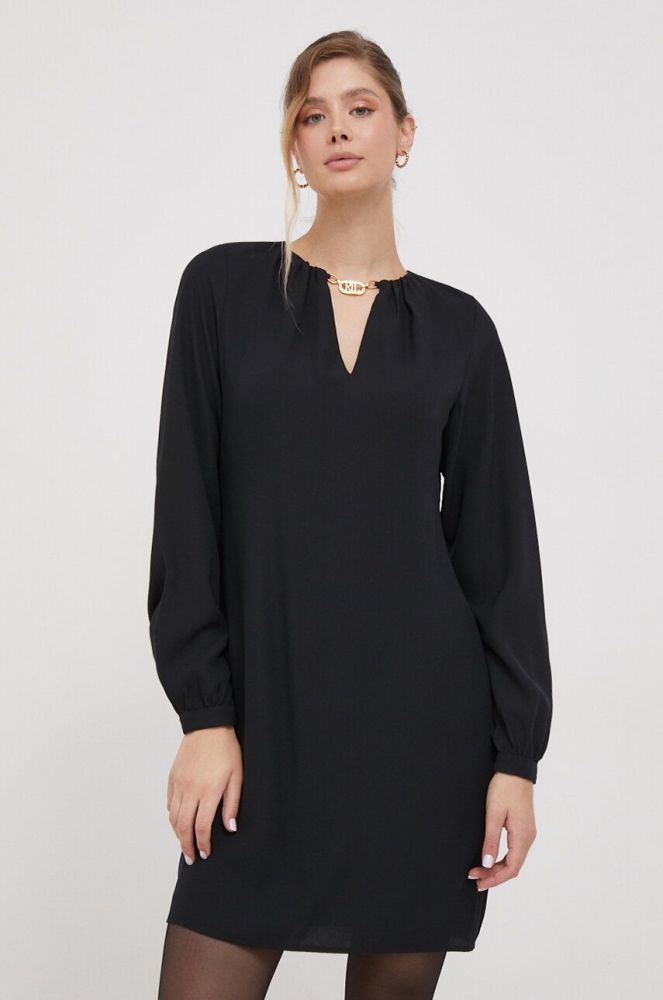 Сукня Lauren Ralph Lauren колір чорний mini пряма (3633430)