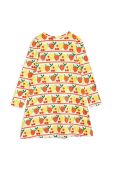 Дитяча сукня Mini Rodini колір жовтий mini розкльошена (3524306)