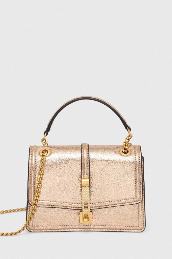 Сумочка Guess колір золотий (3366776)
