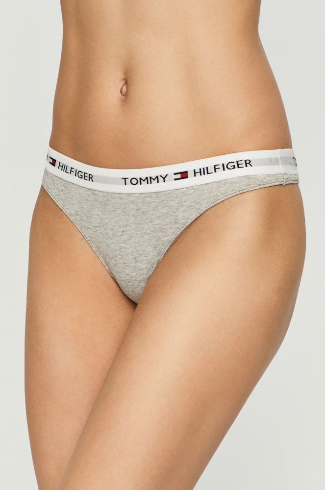 Tommy Hilfiger - Стринги колір сірий (678003)
