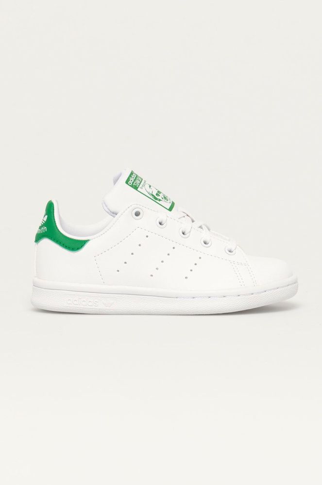 Дитячі черевики adidas Originals колір білий (1381964)