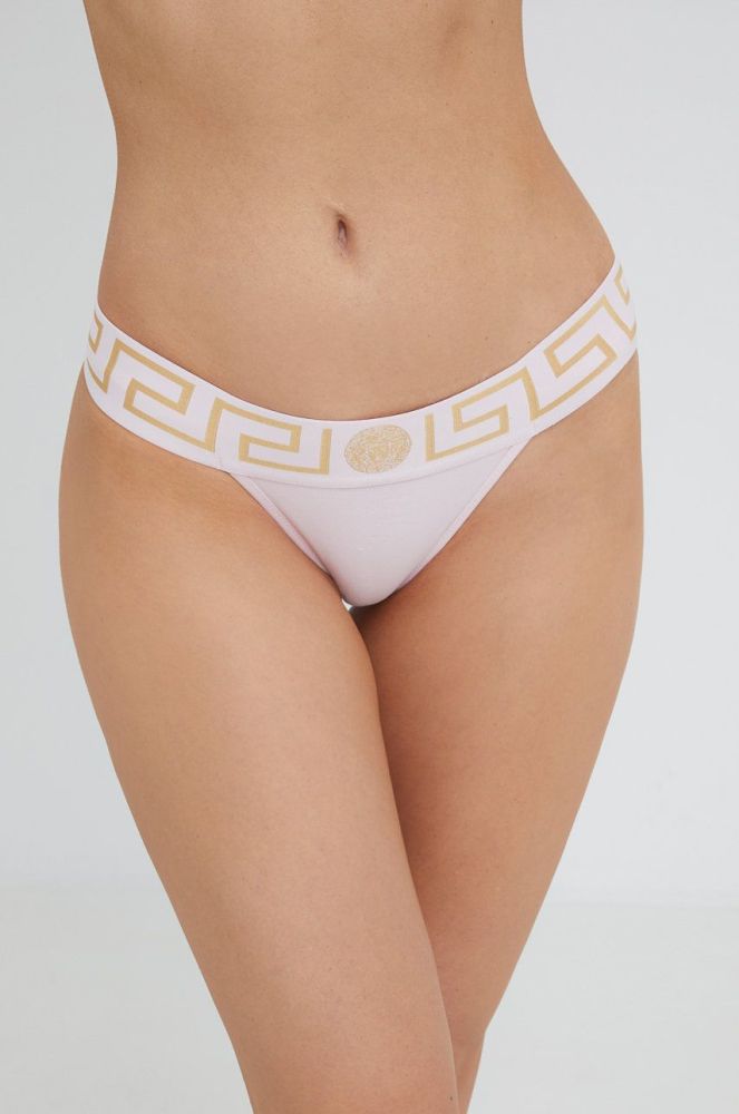 Стринги Versace колір рожевий (2152047)