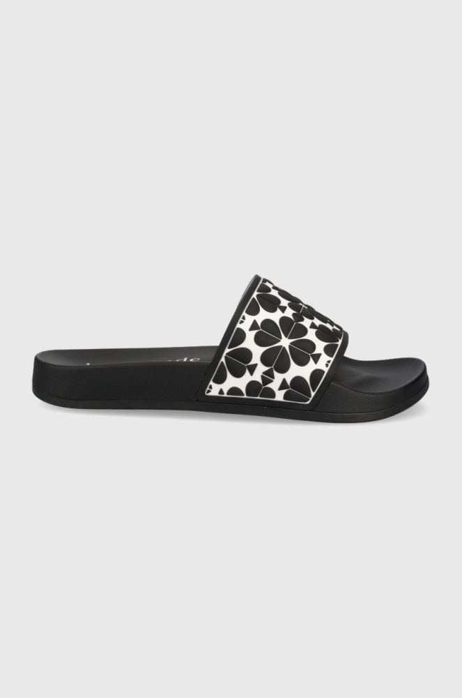 Шльопанці Kate Spade Olympia жіночі колір чорний