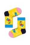 Дитячі шкарпетки Happy Socks колір жовтий