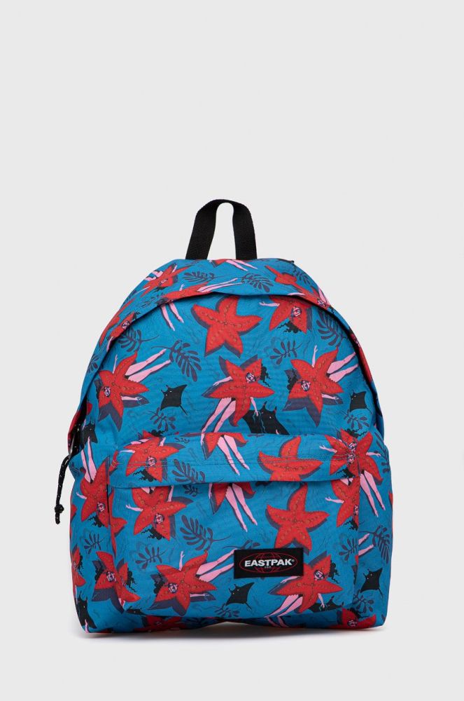 Рюкзак Eastpak жіночий великий візерунок колір блакитний (2037988)