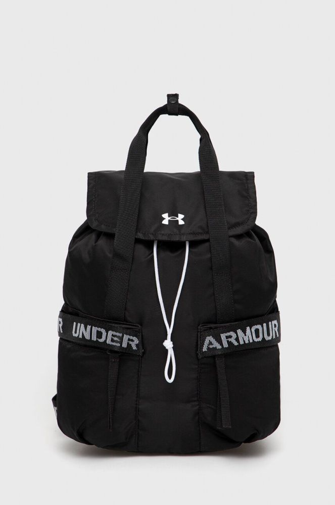 Рюкзак Under Armour жіночий колір чорний малий однотонний