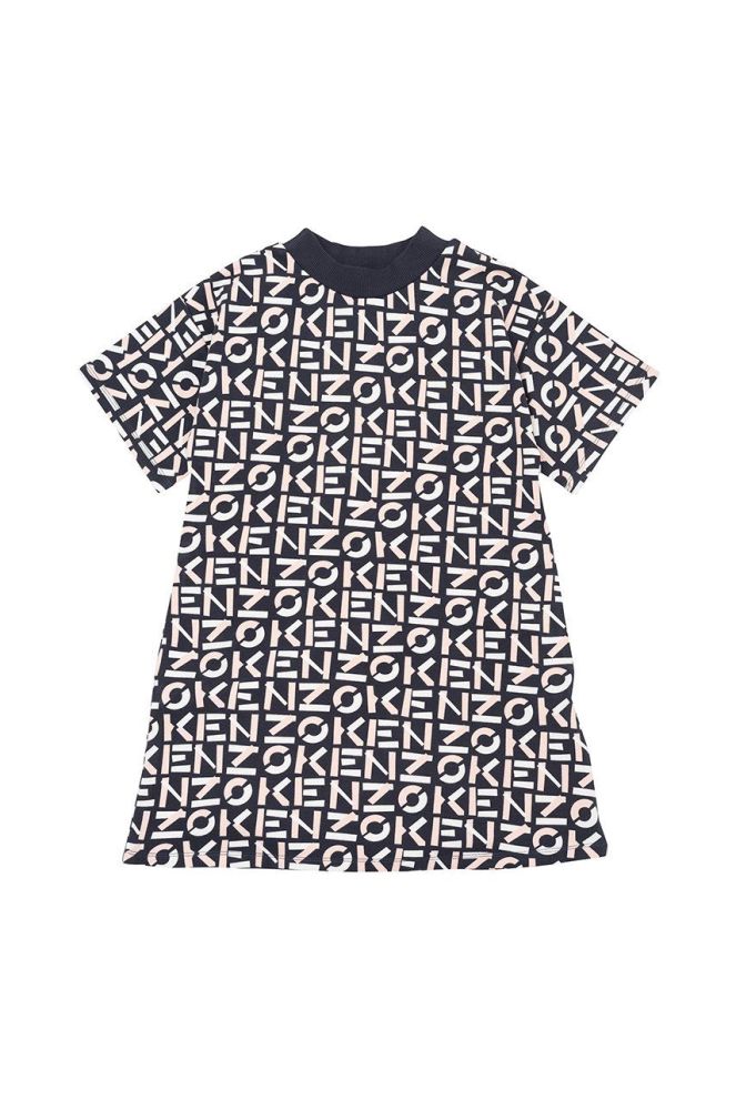 Дитяча сукня Kenzo Kids колір сірий mini пряма (2081100)