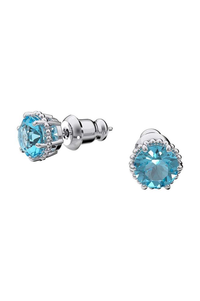 Сережки Swarovski BIRTHSTONE колір блакитний (3307989)