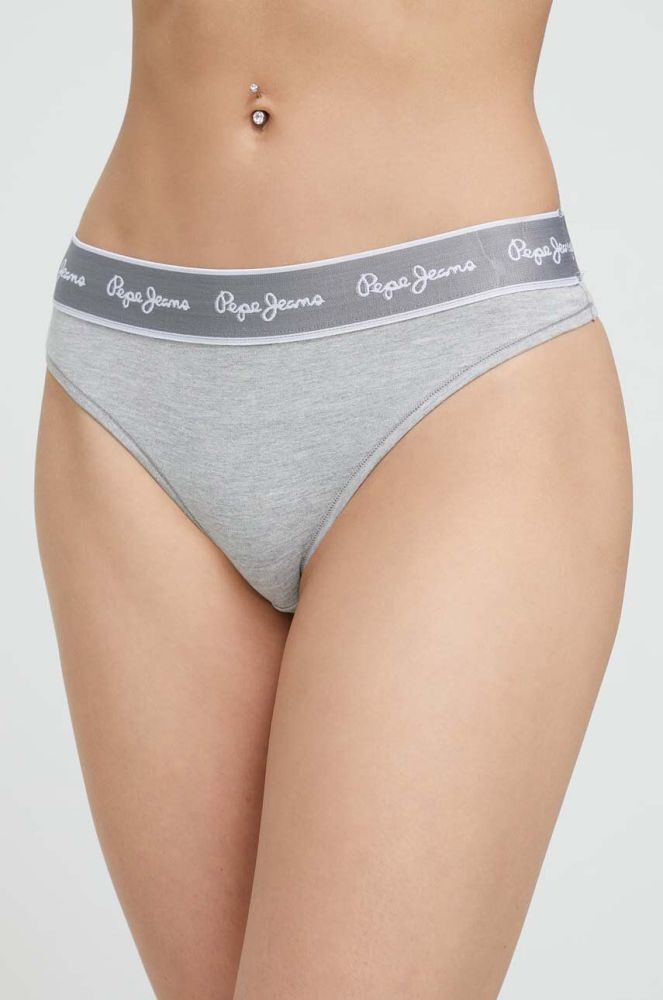 Стринги Pepe Jeans колір сірий (3195722)