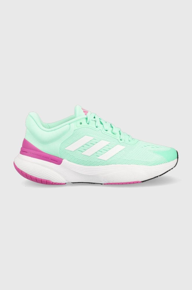 Бігові кросівки adidas Performance Response Super 3.0 колір зелений