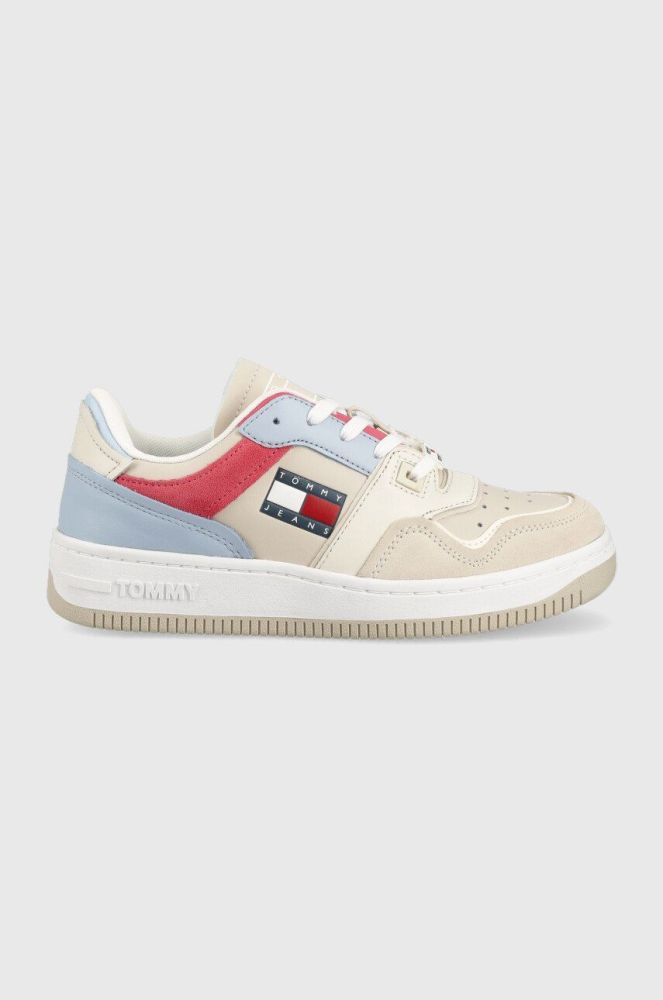 Кросівки Tommy Jeans Meg Low колір бежевий