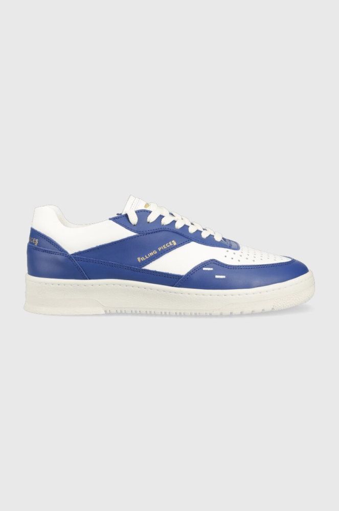 Шкіряні кросівки Filling Pieces Ace Spin 70033493009 колір блакитний