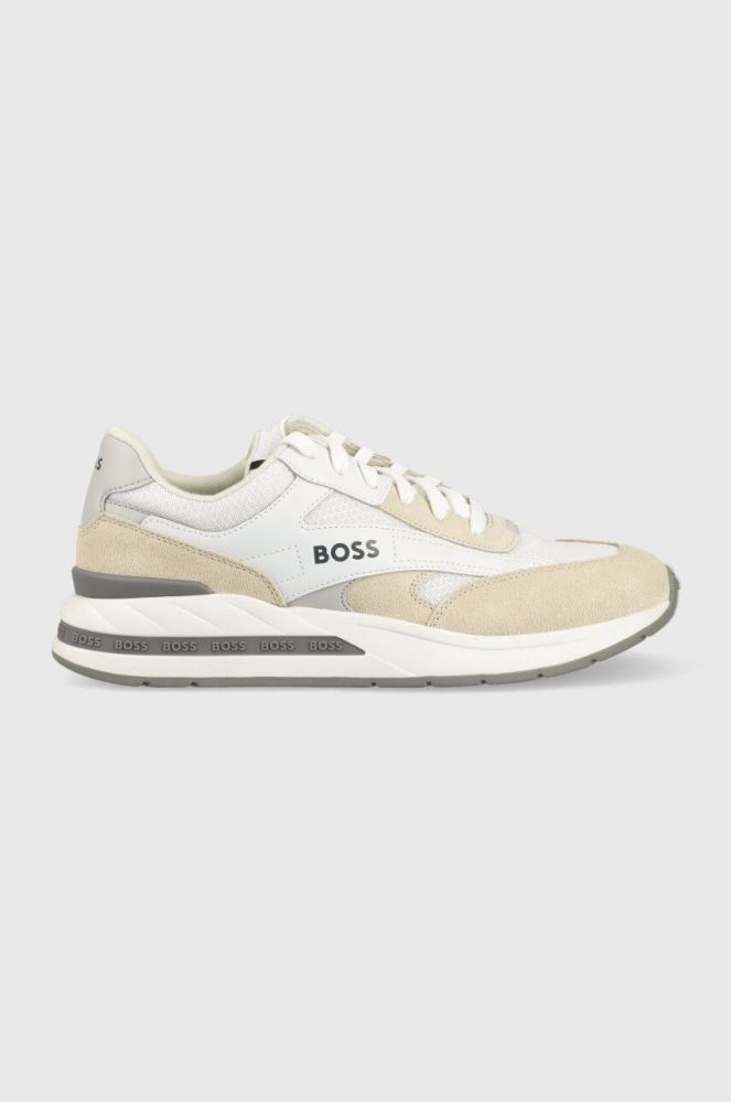 Кросівки BOSS Kurt колір бежевий